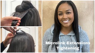 Microlink Hair Extensions Maintenance On Natural Hair