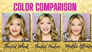 Synthetic Wig Color Codes!  Blonde Wig Color Compilation! Raquel Welch Vs. Jon Renau