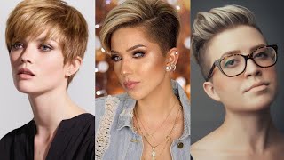 Popular The Best Short Hairstyles Ideas 2021/Pixie Cut Trendy Ideas