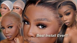 Start To Finish Frontal Wig Install For Beginners + Bald Cap Method