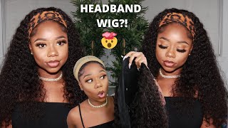 A Headband Wig?! | This Is A Game Changer! Throw On & Go! | Myfirstwig | Chev B.