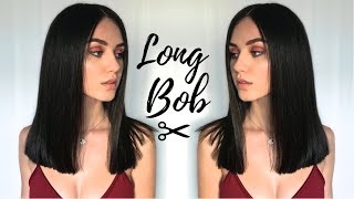 The Long Bob | Cutting And Styling My Wig | Stella