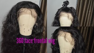 How To Make A 360 Lace Frontal Wig Beginners Friendly | Demibeauty