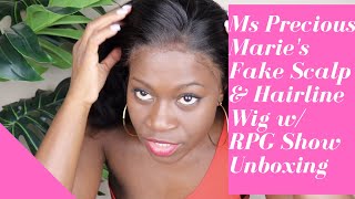 Ms Precious Marie'S Fake Scalp & Hairline Wig With Rpg Show | Unboxing