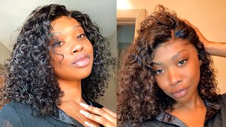 Affordable Lace Frontal Curly Bob Wig| Install W/Me| Ft. Ayiyi Hair| Latrice M.