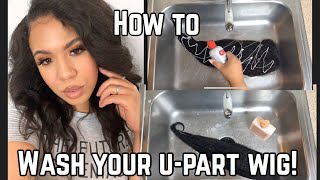 How To Wash Your U-Part Wig | Bigchophair
