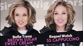 Sister Wig Colors! Love Raquel Welch Ss Cappuccino? Must See Belle Tress Brown Sugar Sweet Cream!
