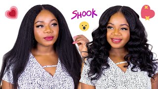Blow Out T-Part Wig | Most Natural Blow Out T-Part Wig  | Curlscurls