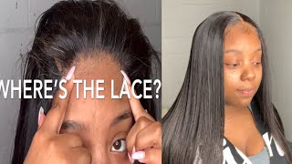 Flawless Leave Out Effect  |Melted 5X5 Lace Closure Quickweave| How To Mold Baby Hair No Lifting ✨