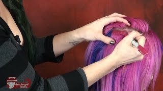 Camouflaging Dyed Tape Hair Extension Tabs - Doctoredlocks.Com