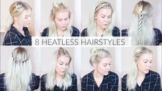 8 Heatless Everyday Hairstyles | Everydayhairinspiration
