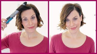 How To:  Curl A Short Bob Hairstyle