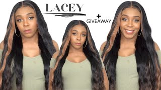 Freetress Equal Synthetic Hair 4X4 Lace Closure Wig - Lacey +Giveaway --/Wigtypes.Com