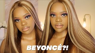 Beyonce?! My Go-To Honey Blonde Closure Wig Feat Hurela Hair