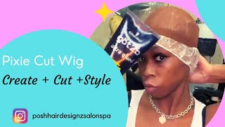 Pixie Cut Wig| Wig Tutorial |Short & Sassy Birthday Hair