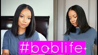 #Boblife Is The Best Life! | Affordable Bob Wig For Summer | Alipearl 14" Straight Wig