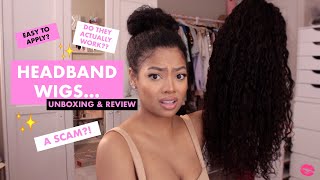Luvme Hair Headband Wig Unboxing &  Review