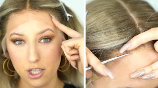 How To Cut Lace Off Wig | For Beginners