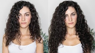 Diy Tape-In Extensions On Curly Hair | Alya Amsden