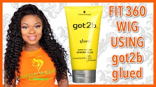 Got2B Glued Lace Frontal Tutorial: How To Make A 360 Frontal Wig Natural