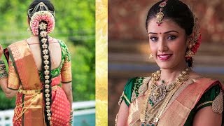 South Indian Bridal Makeup & Hairstyle Tutorial Step By Step | Traditional Bridal Makeup For Wedding