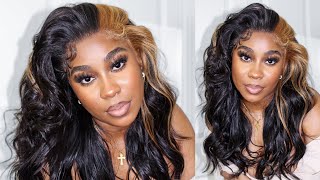 Bleaching Front Patch Of Hair + Arrogant Tae Glueless Wig Install | Full Tutorial | Donmily