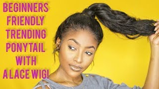 High Ponytail W/ 360 Lace Wig! | Beginners Friendly | Petite-Sue Divinitii