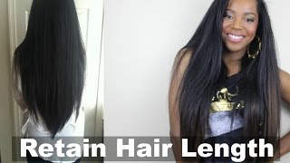 How To Retain Your Hair Length | Natural Hair