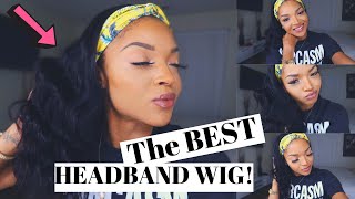 The Best Headband Wig!! Amazon Beauty Forever Hair Review | Dominique Vaness Ft. Beauty Forever Hair