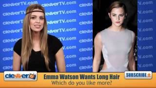 Emma Watson Wants Long Hair Again