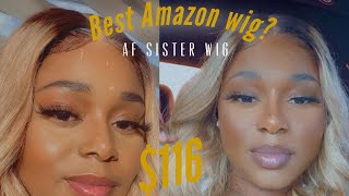 Full T- Part Frontal Wig  Installed | Ashy Blonde Wig Ft Afsisterwig | Soo Sasha | Fall Vibes