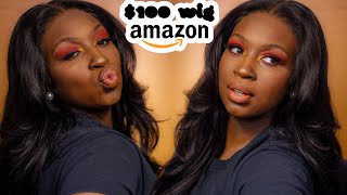 Super Affordable Amazon 4X4 Lace Closure Wig! Ft Ali Lumina Hair Review | Start To Finish Install