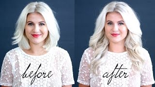 How To: Blend Hair Extensions With Short Hair Tutorial | Milabu