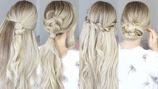 Easy Hairstyles For Spring! Perfect For Medium Hair And Long Hair
