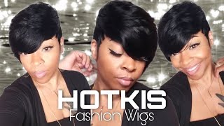#Pixiecut #Amazonwig Affordable Pixie Cut Wig | Featuring Hotkis Fashionable Wigs | Beautifaht