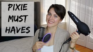 Best Hair Tools For A Pixie Cut // Hair Dryer, Brushes & More