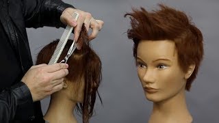 Vertical Pixie Haircut Tutorial - Matt Beck Vlog