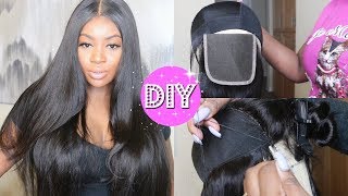 How To Make A Lace Wig | Easy + Beginner Friendly! | West Kiss Hair(Aliexpress)