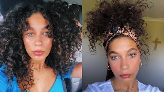 How To: Easy Curly Hairstyles School & Work | Jayme Jo