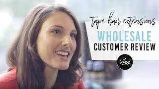 Wholesale Tape In Hair Extensions Customer Reviews – Zala Hair