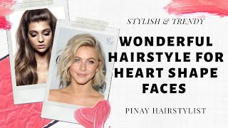 Top Best 30 Haircut Hairstyle For Heart Shaped Face Ideas 2020-2021 | Trend Hairstyle For 2021 |