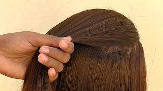 Simple Beautiful Hairstyle For Long Hair || Simple Long Hair Hairstyle
