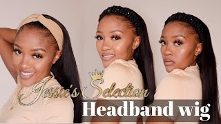Glueless!!Most Natural Headband Wig|Jessie'S Selection Wig Review| South African Youtuber| Kgom