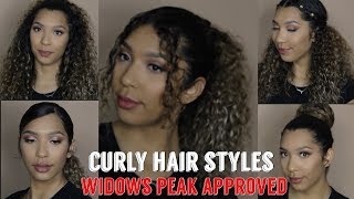 Curly Hairstyles | Widows Peak Approved | Janae Papotto