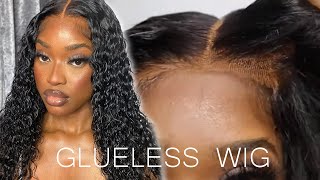 *Detailed* Glueless 5*5 Hd Closure Wig Install + Plucking Tutorial Ft Yolissa Hair  | Hannah London