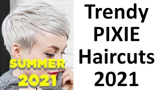 Trendy Summer Pixie Haircuts 2021 For Short Hair