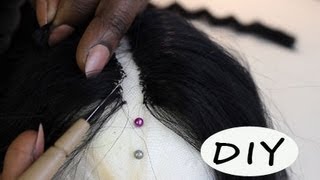 How To| Making A Lace Closure Or Invisible Part Lace Closure