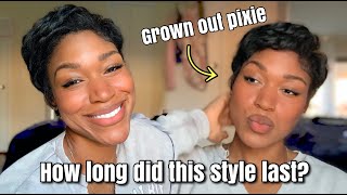 My Night Time Hair Routine [Relaxed Pixie Cut]