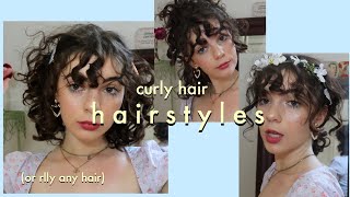 Easy Curly Hairstyles (Or Rlly Any Type Of Hair)