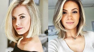 Cute Short & Medium Bob Haircuts For Women  Amazing Hairstyles Transformation 2018 ♥♥